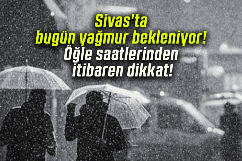 sivata yağmur