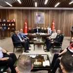 Vali Abdullah Köklü’den Turhal Koordinasyon Merkezi’ne Bayram Ziyareti